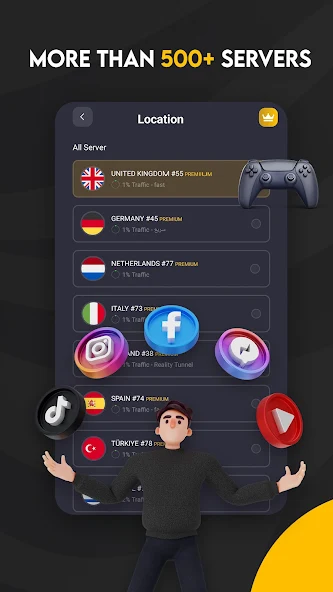V2Net : V2ray Fast, secure скриншот